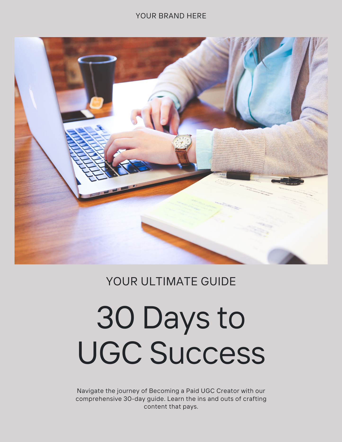 Transform 30 days UGC success eBook with PLR & MRR with Master Resell Rights and Private Label Rights |Dfy digital marketing guide to Sell